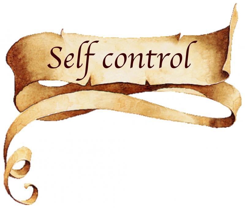 Self control