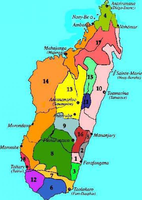 Madagascar: itinerario d’acqua