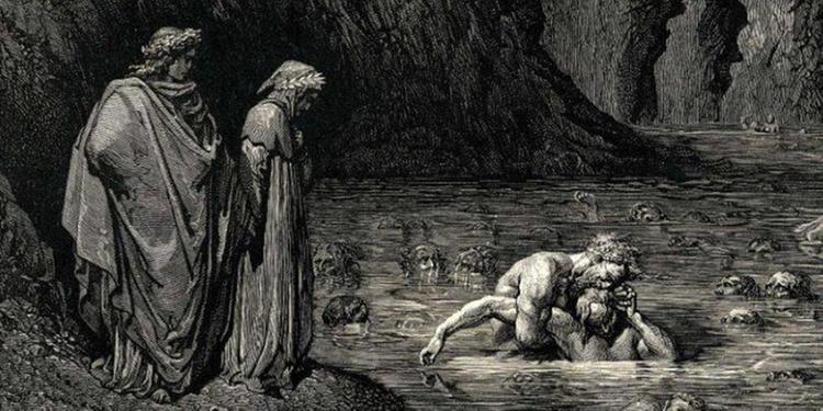 Dante risciaccuato a fiume
