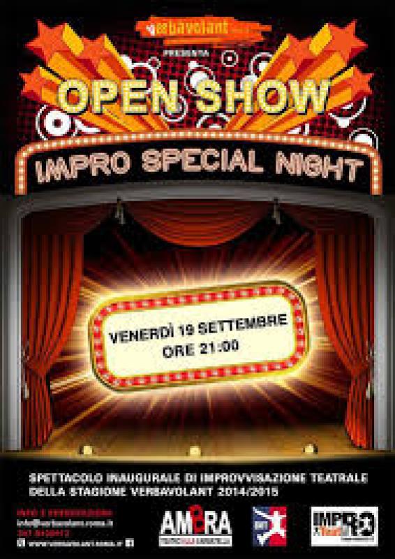Open Show  
Impro Special Night