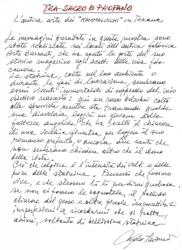 Tra sacro e profano Tra sacro e profano