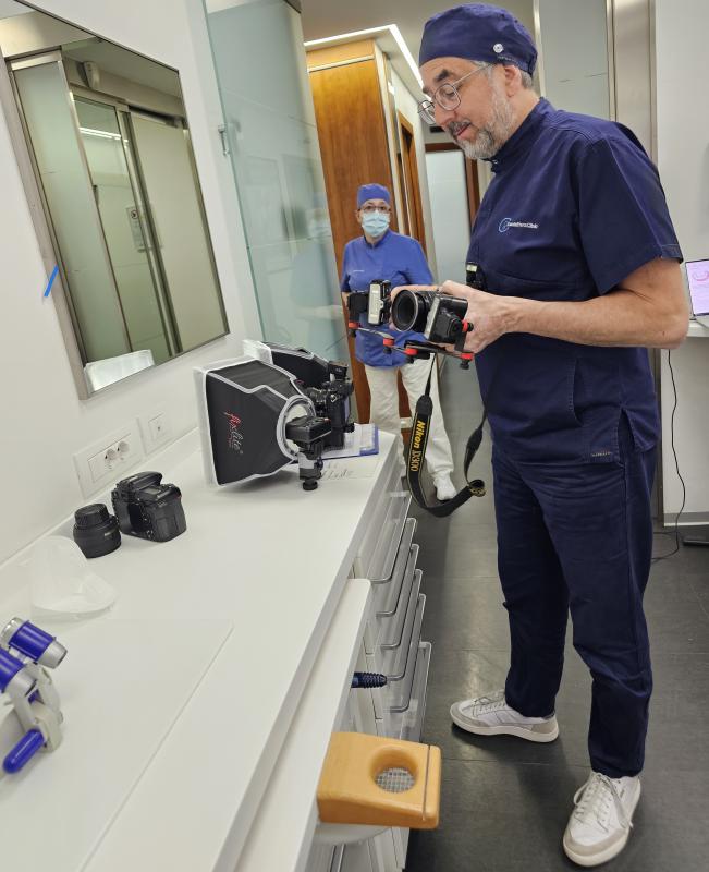 Trapano & macchina fotografica Trapano & macchina fotografica